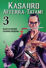 Kasajiro afferra-tatami